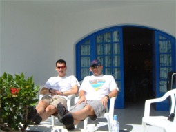 Click for larger picture The De Gaulds...stress before the calm before the storm!